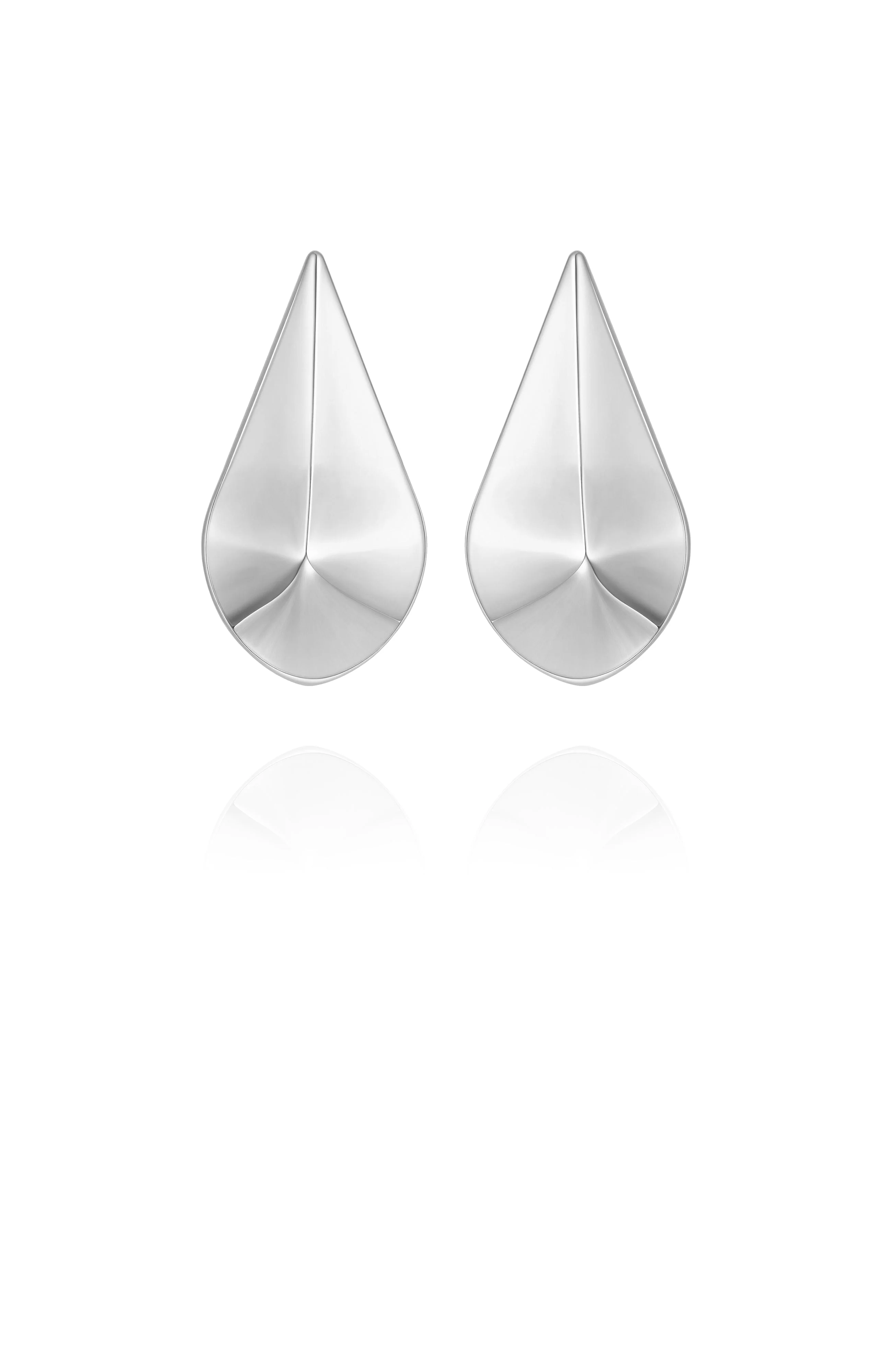Chic Sculptural Dome Drop Earrings
