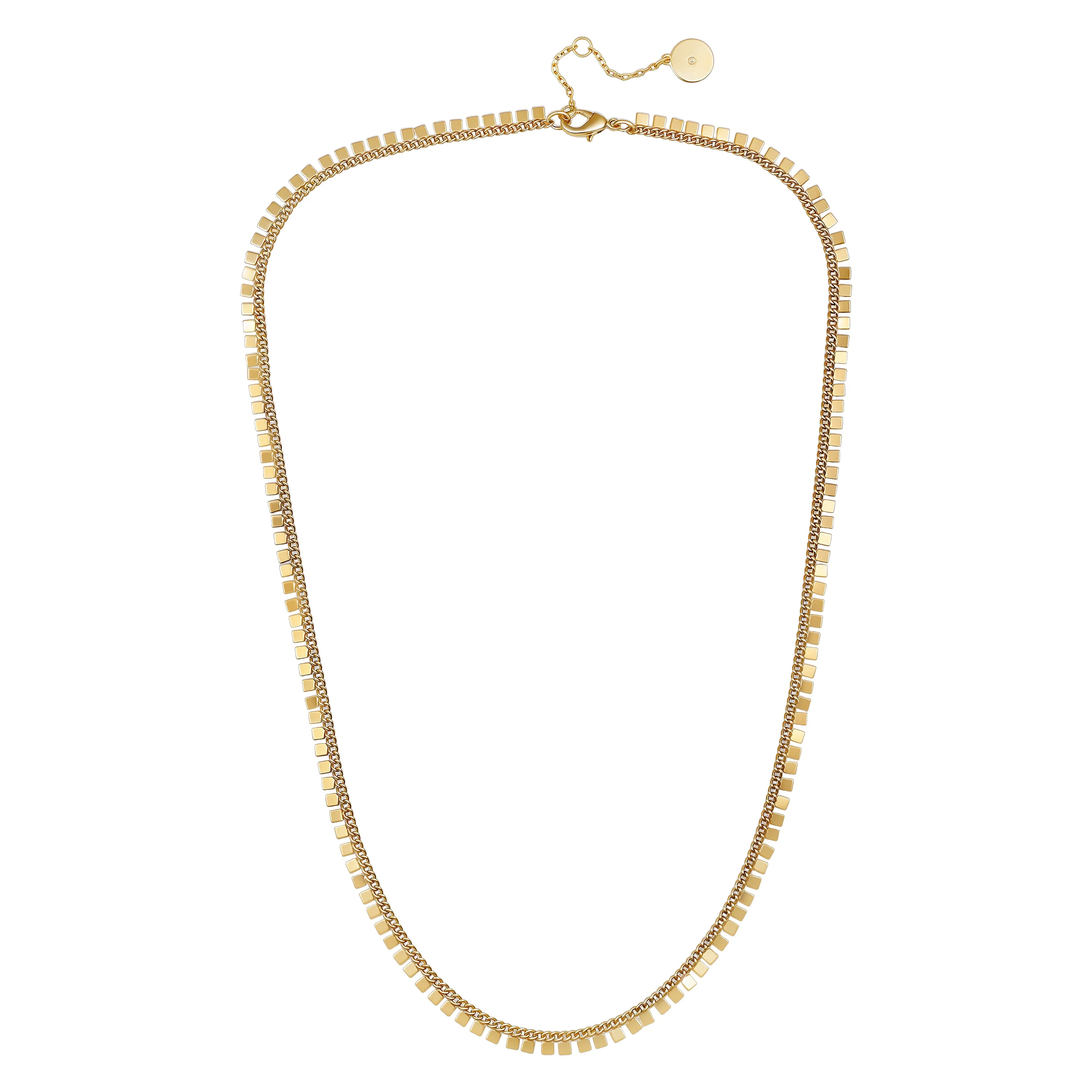 Geometric Chain Necklace - Image 2