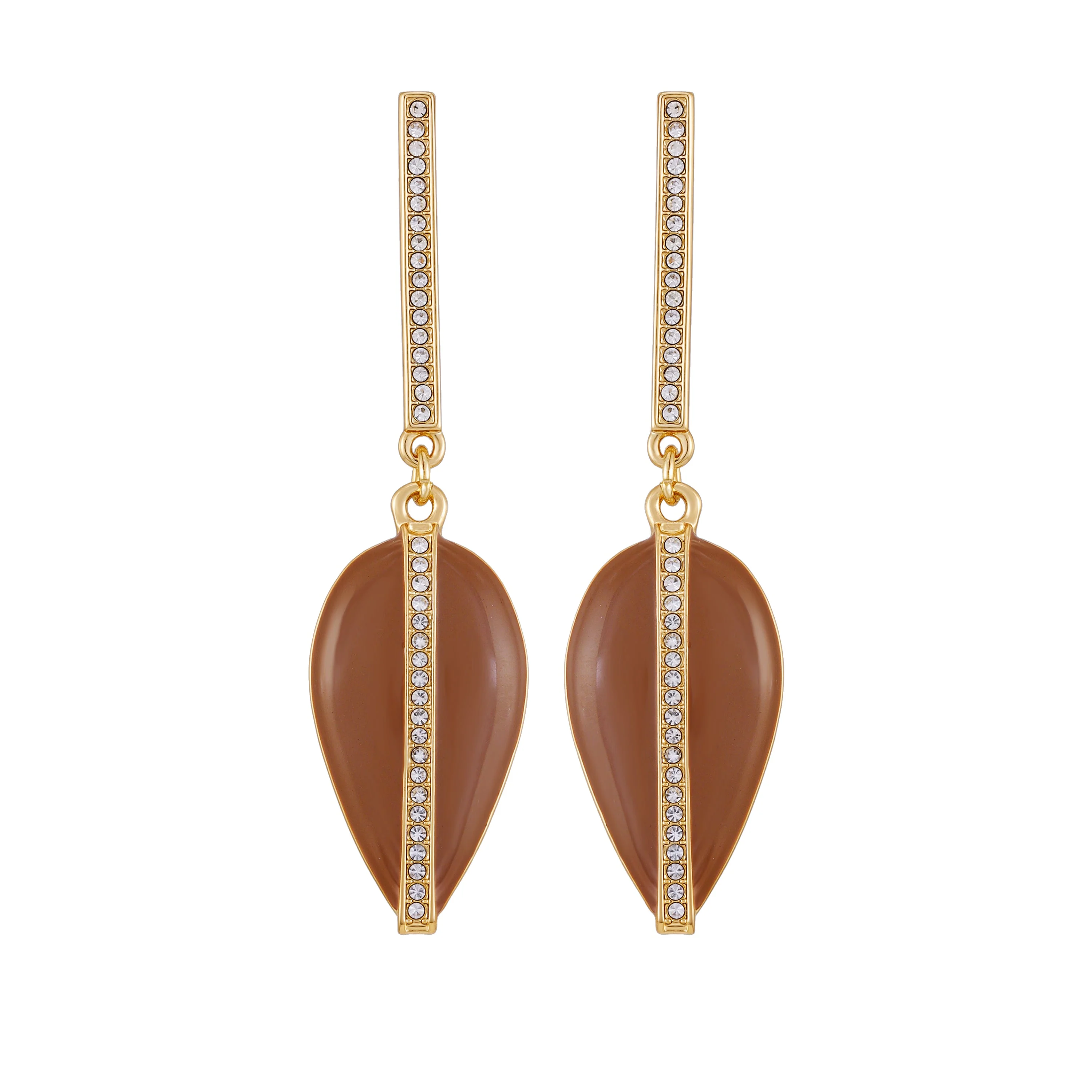 Gold Tone Drop Earrings