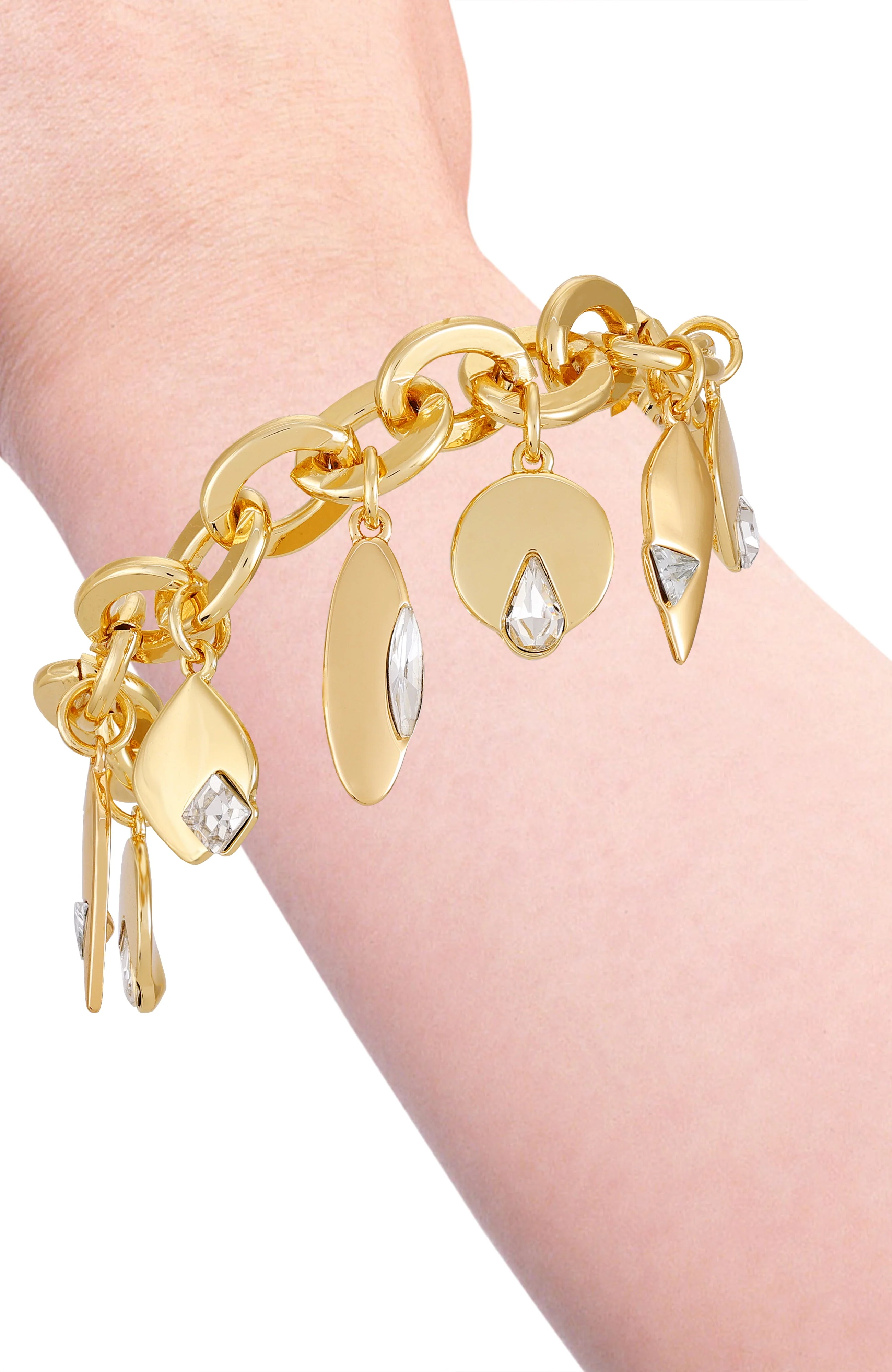 Goldtone Charm Bracelet - Image 3