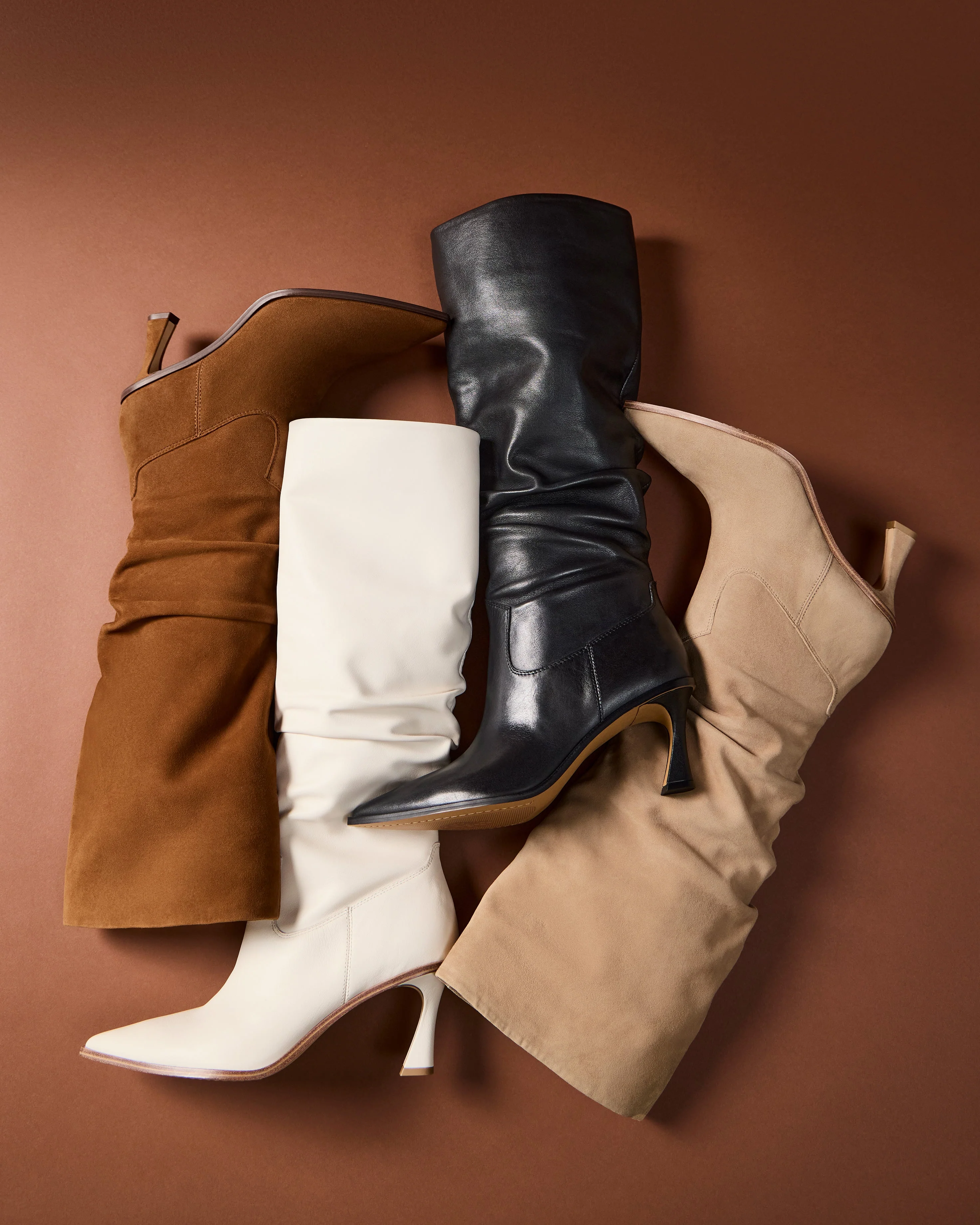Kindre Extra Wide Calf Slouchy Knee High Boot - Image 10