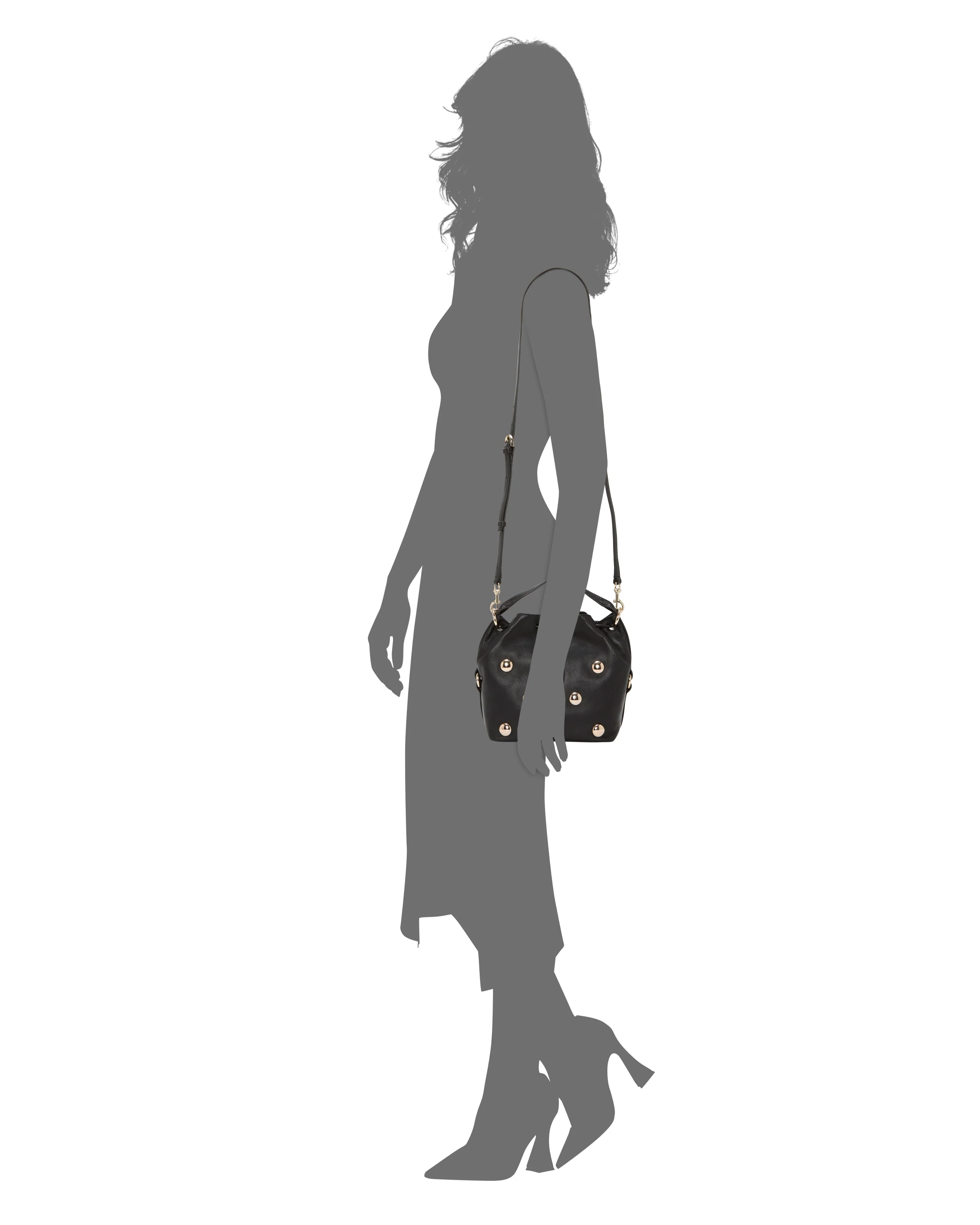 Pippa Studded Bucket Bag - Image 5