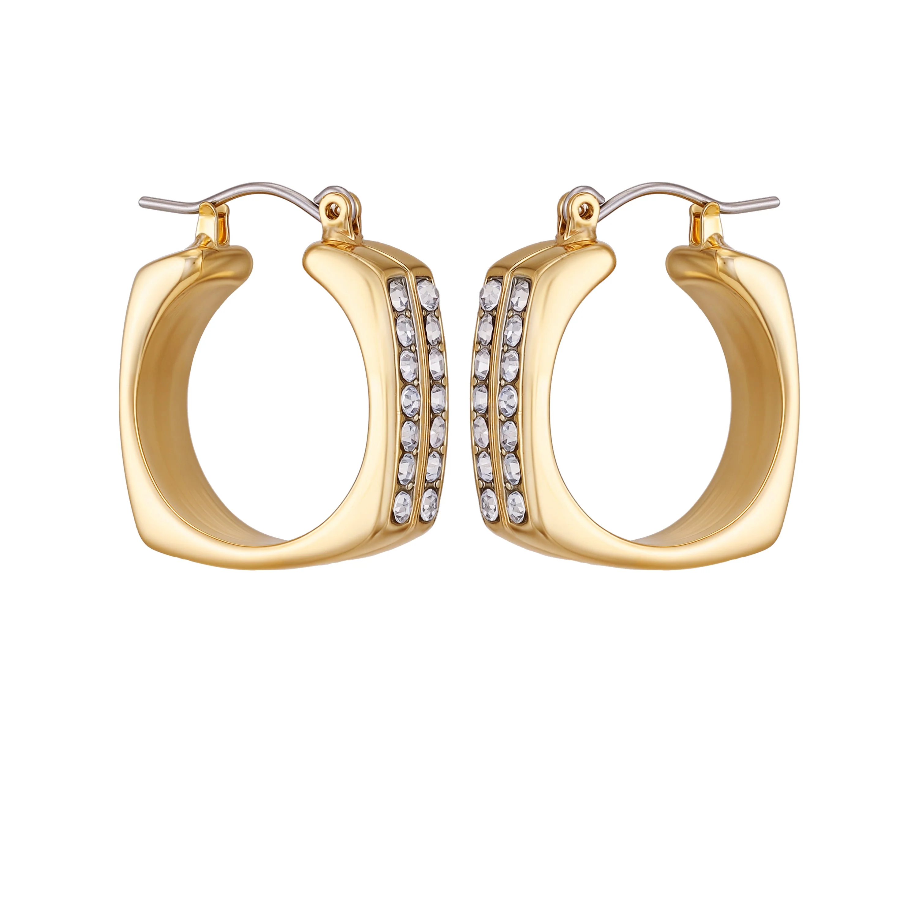 Small Square Hoop Earrings